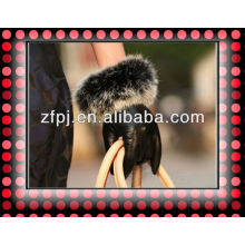 Ladies warm Wholesale Leather Hand Gloves